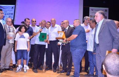 تكريم كبير للكرتيلي والزاكي بادو تكريم كبير للكرتيلي والزاكي بادو