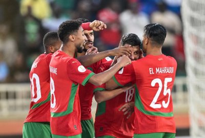 المنتخب المغربي يقص  الشان  بثنائية في شباك أنغولا