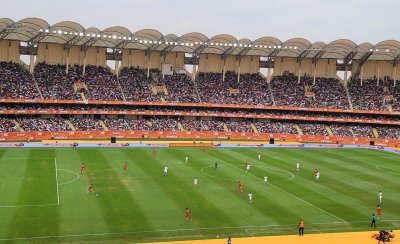 المنتخب المغربي متأخر في الشوط الأول