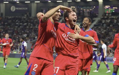  أسيست  لحكيمي وسان جيرمان حسم مباراة تولوز بفوز كبير