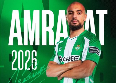 سفيان أمرابط يظهر غدا في تداريب ريال بيتيس