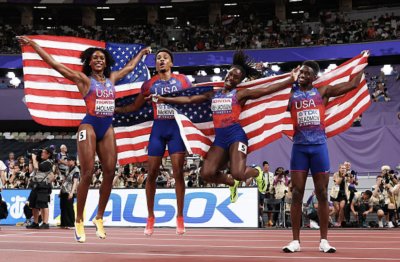 مونديال طوكيو: الولايات المتحدة تحرز ذهبية سباق التتابع 4 مرات 400 م المختلط