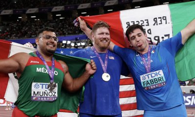 مونديال طوكيو: لقب ثالث تواليا للأميركي كراوزر في رمي الكرة الحديد