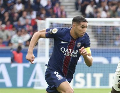 حكيمي يخوض اليوم المباراة 65 بعصبة الأبطال