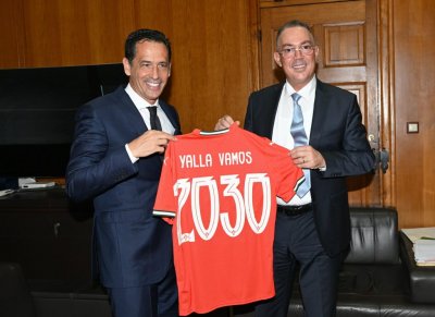 مونديال 2030: جلسة عمل بين فوزي لقجع وبيدرو بروينسا