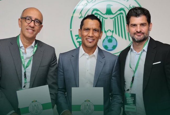 فادلو مدربا للرجاء لموسمين ويبدأ اليوم مهامه