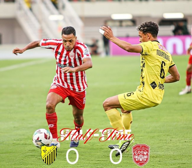 البطولة الإحترافية: المغرب الفاسي والنادي المكناسي إكتفيا بالتعادل