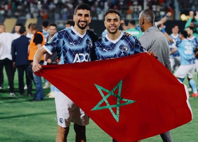 الشيبي والكرتي يتقدمان قائمة بيراميدز لمواجهة نهضة بركان