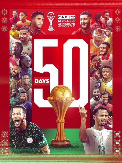 50 يوما على انطلاق كأس إفريقيا للأمم بالمغرب