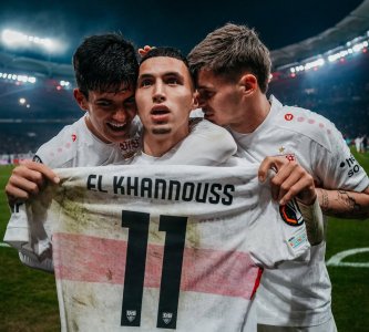 الخنوس يزأر بهدف جديد اوروبيا