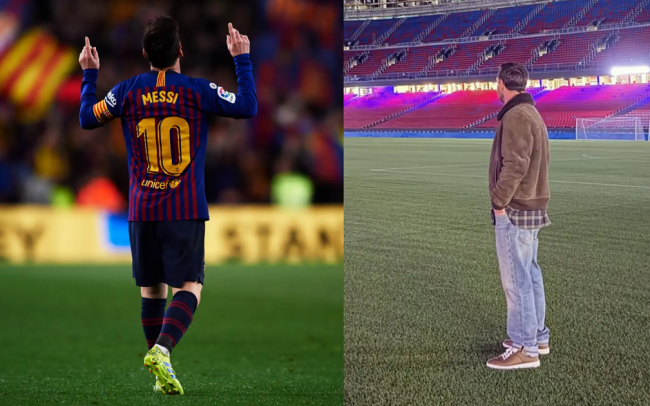 ميسي بعد زيارته كامب نو:  آمل في أن أتمكّن من العودة 