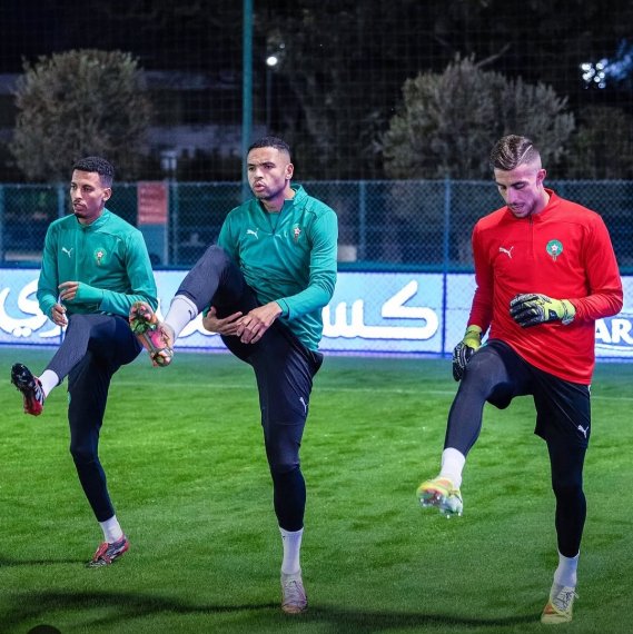 الأسود خاضوا آخر حصة بمركب محمد السادس بسلا