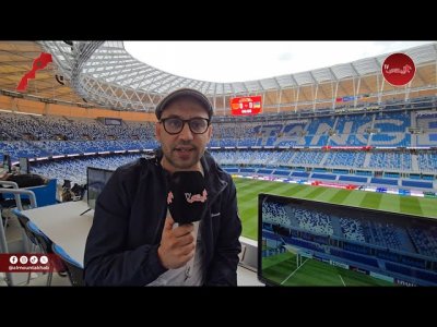 مباشرة من ملعب طنجة .. أمين المجدوبي يقربنا من ملعب التحفة وجميع مرافقه