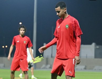 عبدالله وزان يطمئن المغاربة بعودته للتداريب قبل مواجهة مالي