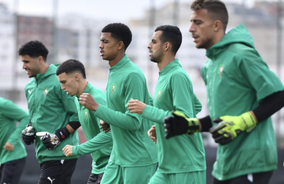 حصة تدريبية مفتوحة لأسود الأطلس