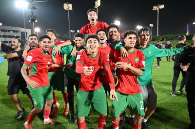 إحتفالات صاخبة بالدوحة بعد تأهل الأشبال على حساب مالي