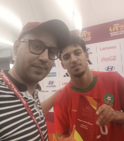 إسماعيل العود أفضل لاعب في المباراة حصريا ل المنتخب  :هكذا سنواجه البرازيل