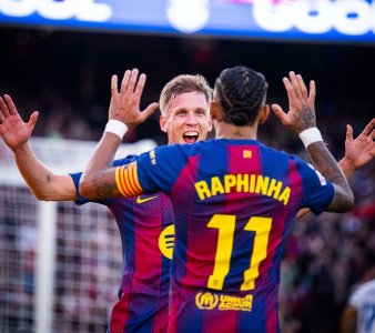 بطولة إسبانيا: برشلونة يستعيد عافيته ويعتلي الصدارة موقتا