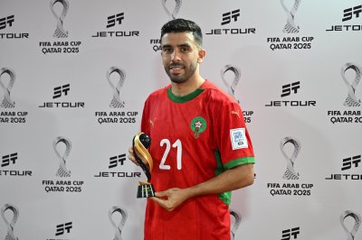 كريم البركاوي لاعب المباراة ل المنتخب : إنها مجرد بداية في كأس العرب