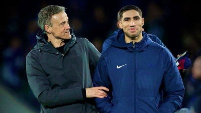 لويس إنريكي: حكيمي سيعود مع منتخب بلاده وليس مع باري سان جيرمان