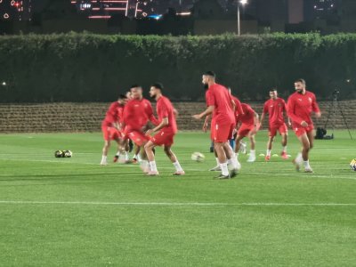 المنتخب  الرديف أجرى آخر حصة تدريبية قبل مواجهة السعودية