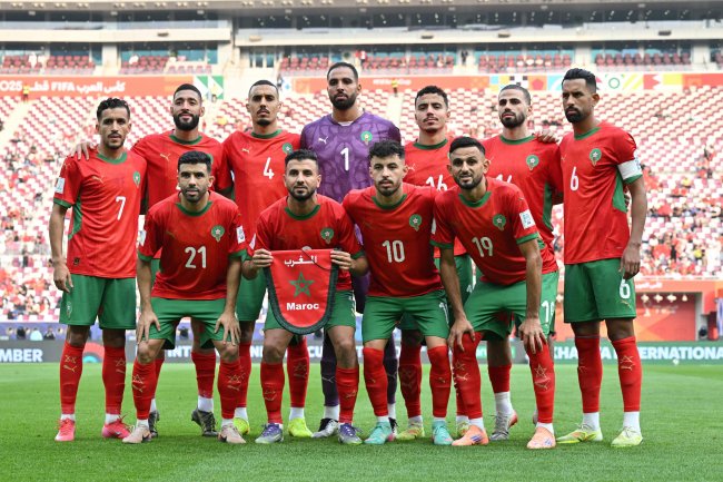 التشكيلة الرسمية للمنتخب المغربي امام سورية