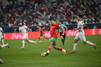 الأسود تطيح بسورية وتبلغ نصف نهائي كأس العرب