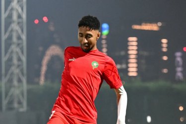 حصة تدريبية للاعبين الإحتياطيين داخل المنتخب المغربي