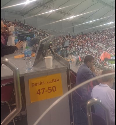 متابعة إعلامية قوية لمباراة المغرب والإمارات والبركاوي ينال الإعجاب