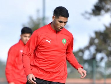 حكيمي جاهز لمباراة مالي