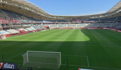 الأمطار لم تؤثر على أرضية ملعب المدينة بالرباط