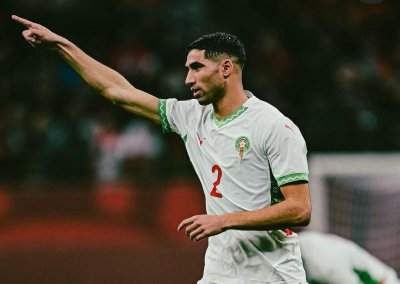 باري سان جيرمان سعيد بعودة نجمه حكيمي إلى نشاطه