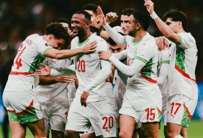 أي رسالة بعث بها الأسود بعد هدف الكعبي؟