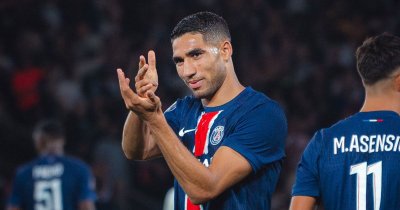 حكيمي حاضر في قمة الغد امام موناكو