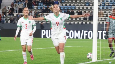 المنتخب المغربي النسوي لكرة القدم يتفوق على نظيره البوركينابي ( 5-0)