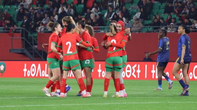المنتخب المغربي النسوي لكرة القدم يتفوق على نظيره من الرأس الأخضر ( 3-0 )