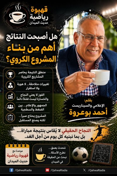 قهيوة رياضية.. حديث الميدان