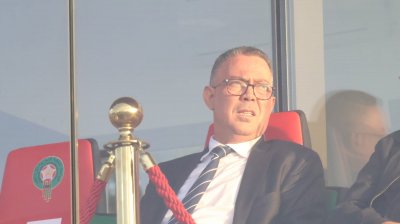 لقجع يساند أشبال الأطلس من المدرجات في قمة المغرب ومصر