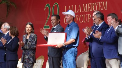 الأسترالي سكوت هاند يتوج بجائزة الحسن الثاني للغولف