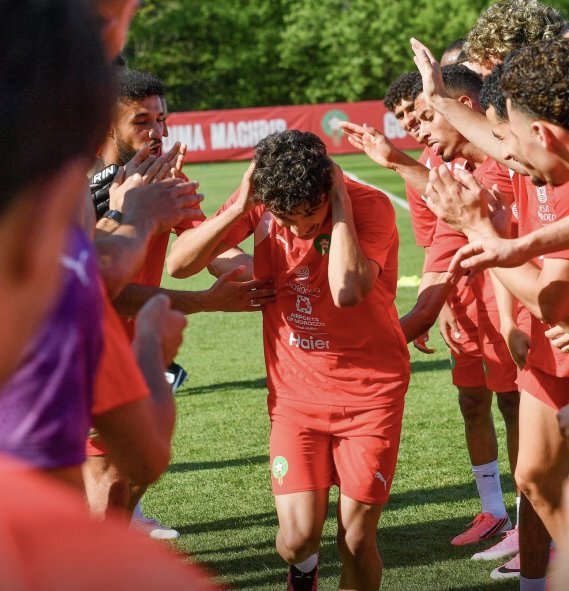 الأسود يرفعون إيقاع التحضيرات.. وهبي يقود الحصة الأخيرة قبل مواجهة النرويج