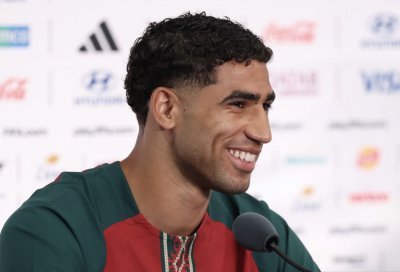 حكيمي: نحترم البرازيل ونثق في قدراتنا